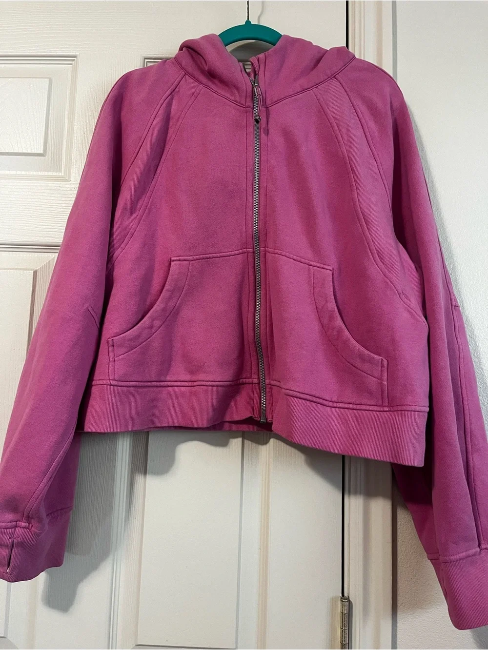 Lululemon Scuba Oversized Cropped Half Zip Hoodie Women’s Size XL/XXL